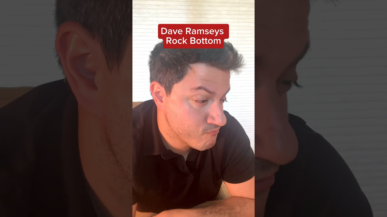 When Dave Ramsey hit Rock Bottom! #shorts #comedy #parody #impressions #daveramsey #impersonation