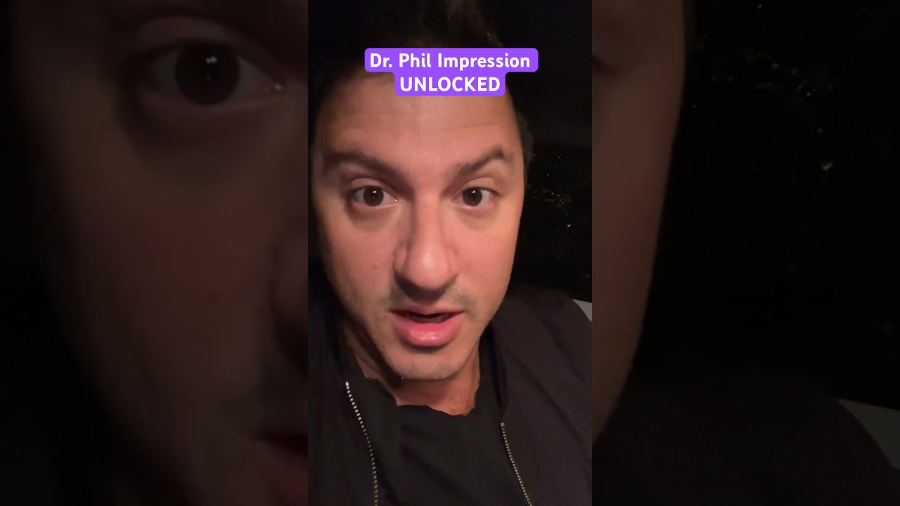#drphil Impression UNLOCKED #shorts #drphilshow #comedy #impressions #impersonation