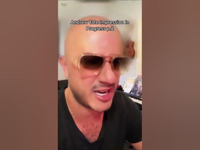 #andrewtate Impression in Progress p.2 #comedy #shorts #impressions #impersonation