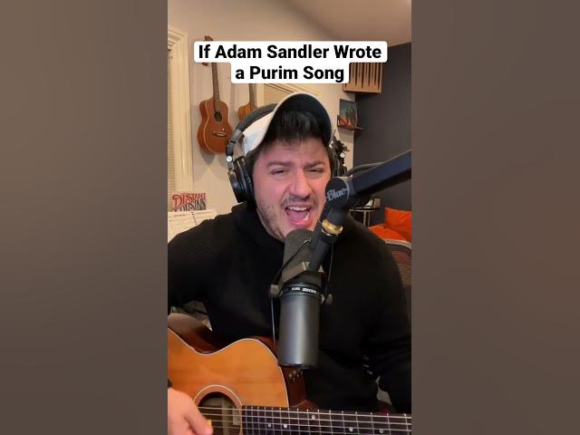 The Purim Song! #shorts #comedy #parody #adamsandler #purim #funnysong #musicalcomedy