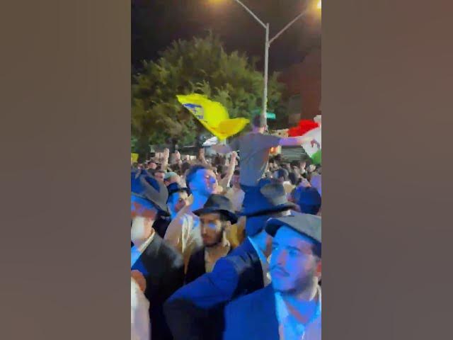 Chabad Simchas Beis Hashoeiva in Crown Heights Thursday Chol Hamoed Sukkot 2026