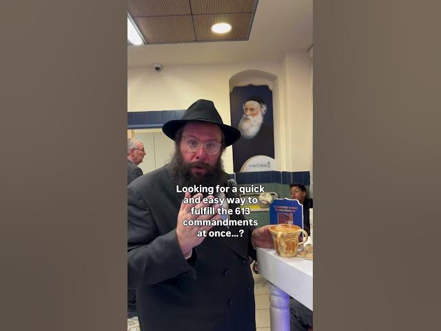 Judaism teaches that tzedakah is equivalent to all other commandments combined‼️
