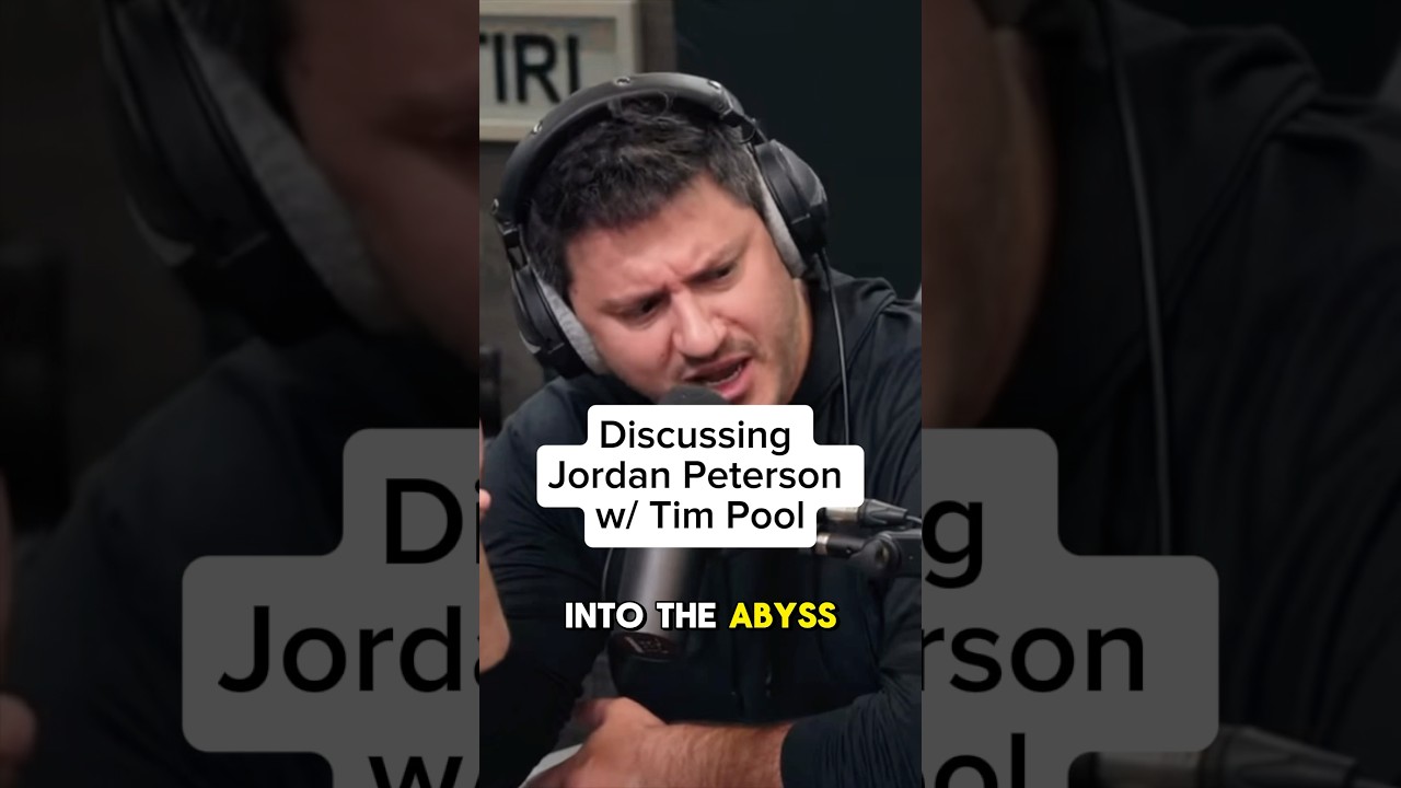 @JordanBPeterson on ​⁠@TimcastIRL #shorts #jordanpeterson #timpool  #impression #comedy