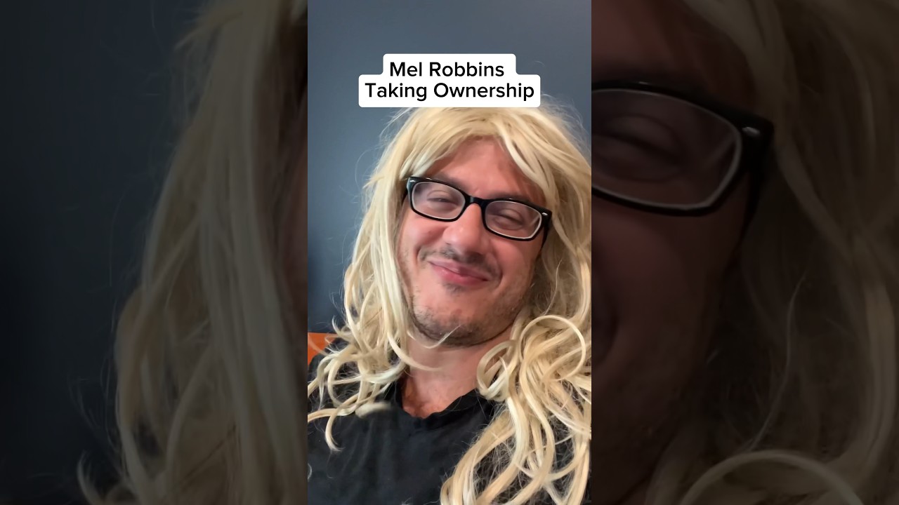 Taking Ownership w/ #melrobbins #shorts #parody #comedy #impressions #melrobbinsshow #impersonation
