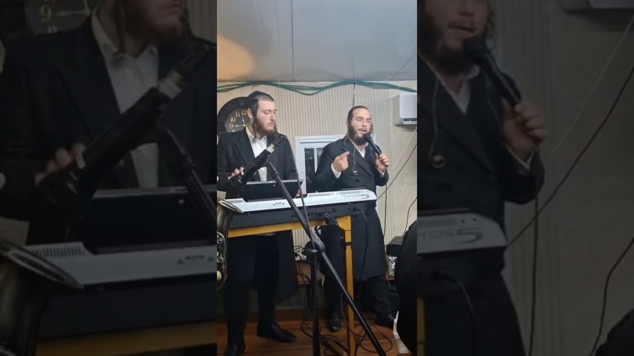 חיים מרדכי והקלידן מנדי רייכמן באנרגיה מטורפתתת על הבמה!! #energy #viral #ריקוד