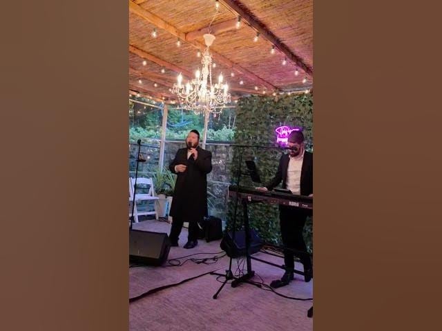 Levy Falkowitz with Yehuda Langer