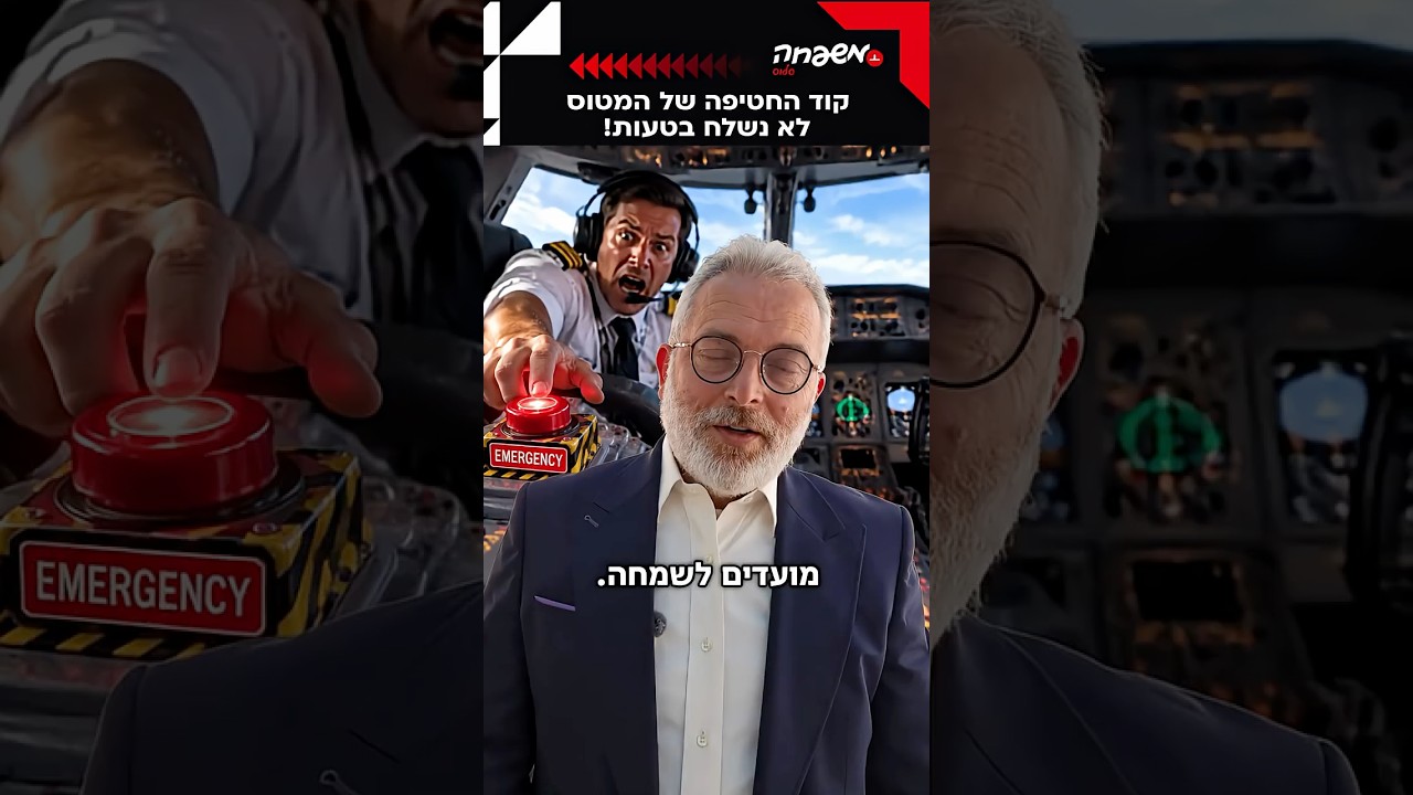 דרמת המטוס מדובאי #יוסי_פלאי