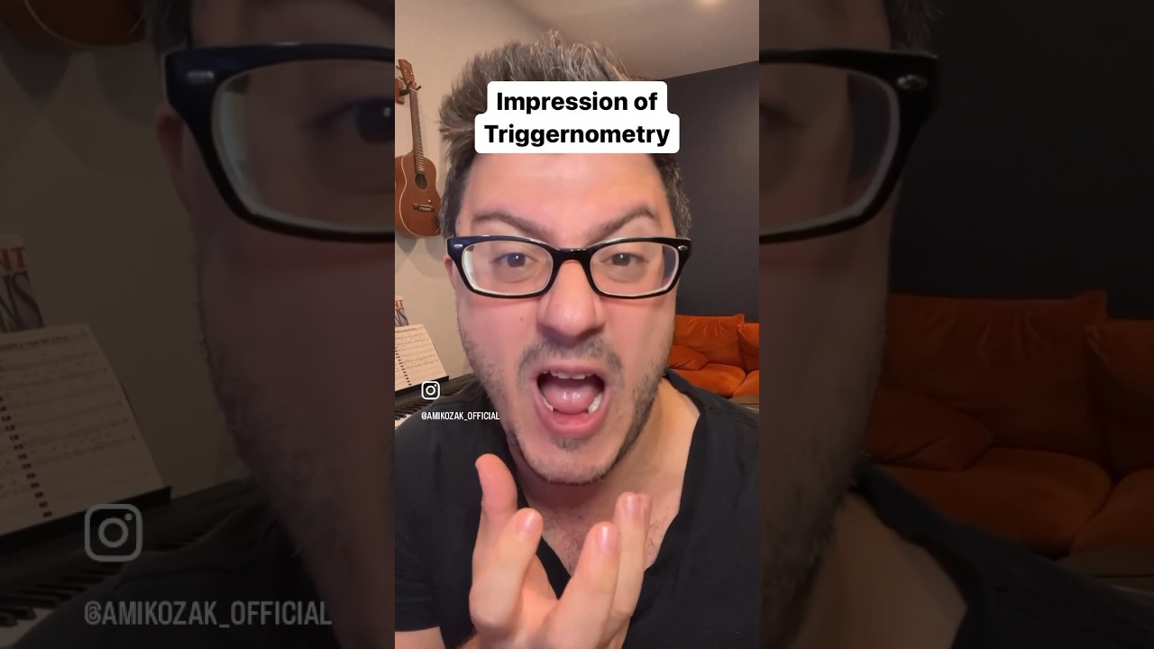 Impression of @triggerpod #shorts #comedy #parody #impressions #impersonation