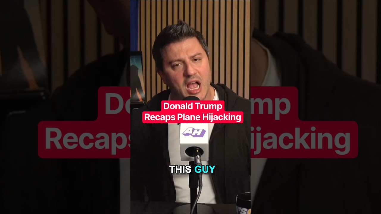 Trumps Recaps Plane Hijacking #shorts #comedy #donaldtrump #impression