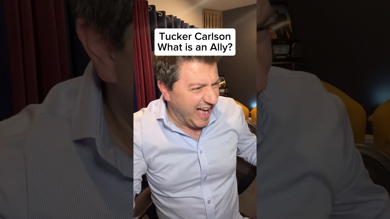 Tucker Carlson - Is Israel an Ally? #shorts #tuckercarlson #comedy #satire #impression