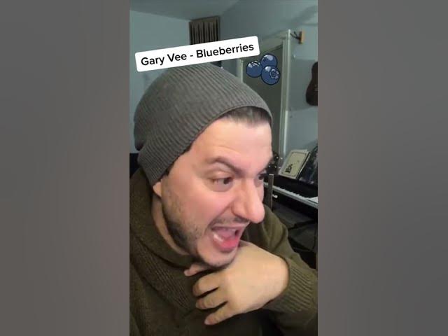 #garyvee - Blueberries #shorts #impressions #comedy #parody #askgaryvee #impersonation