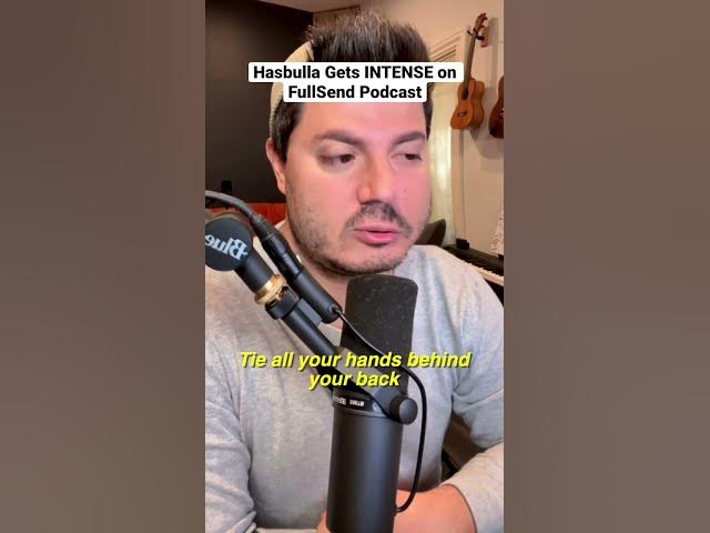 #hasbulla gets INTENSE on #fullsendpodcast #shorts #comedy #impressions #parody @FULLSENDPODCAST