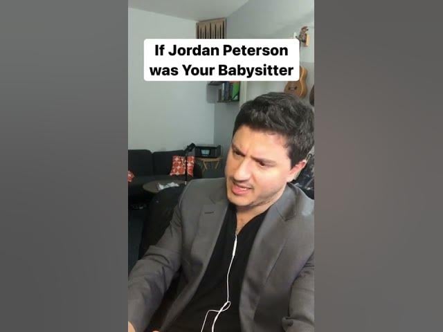 If #jordanpeterson was your babysitter #comedy #shorts #impressions #parody #impersonation