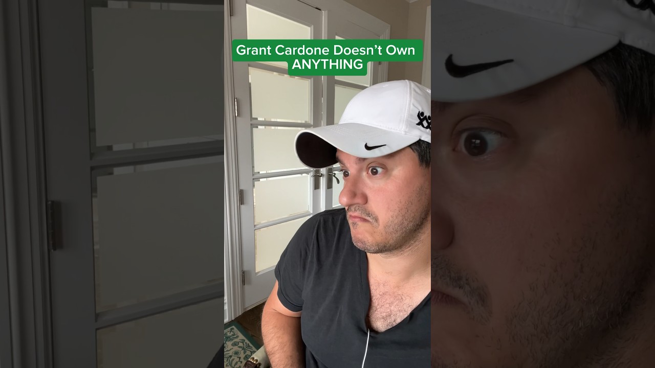 Why @GrantCardone owns NOTHING #shorts #grantcardone #comedy #parody #impressions #wealthbuilding