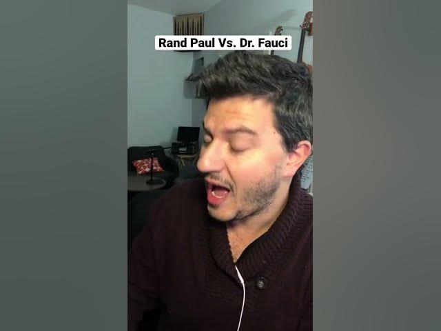 #randpaul goes OLD SCHOOL on #drfauci #shorts #comedy #impressions #parody #impersonation #fauci