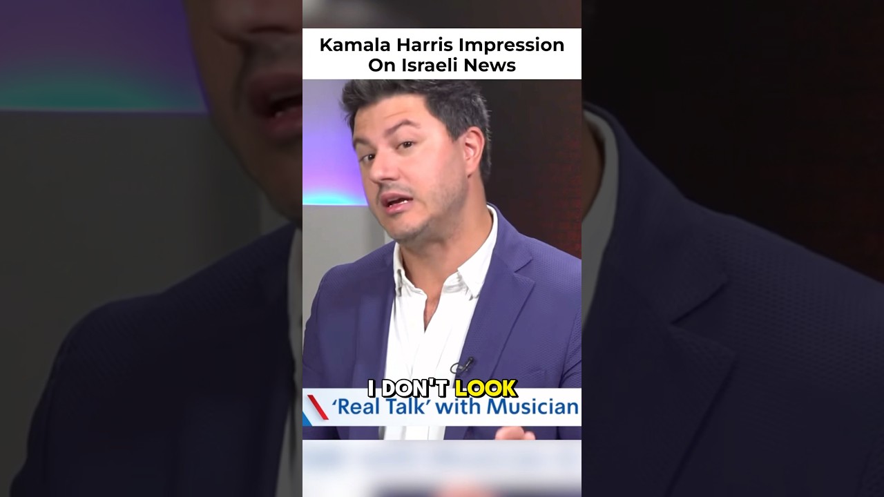 Kamala Harris Impression on the News! #shorts #kamalaharris #kamala #election2024 #impression