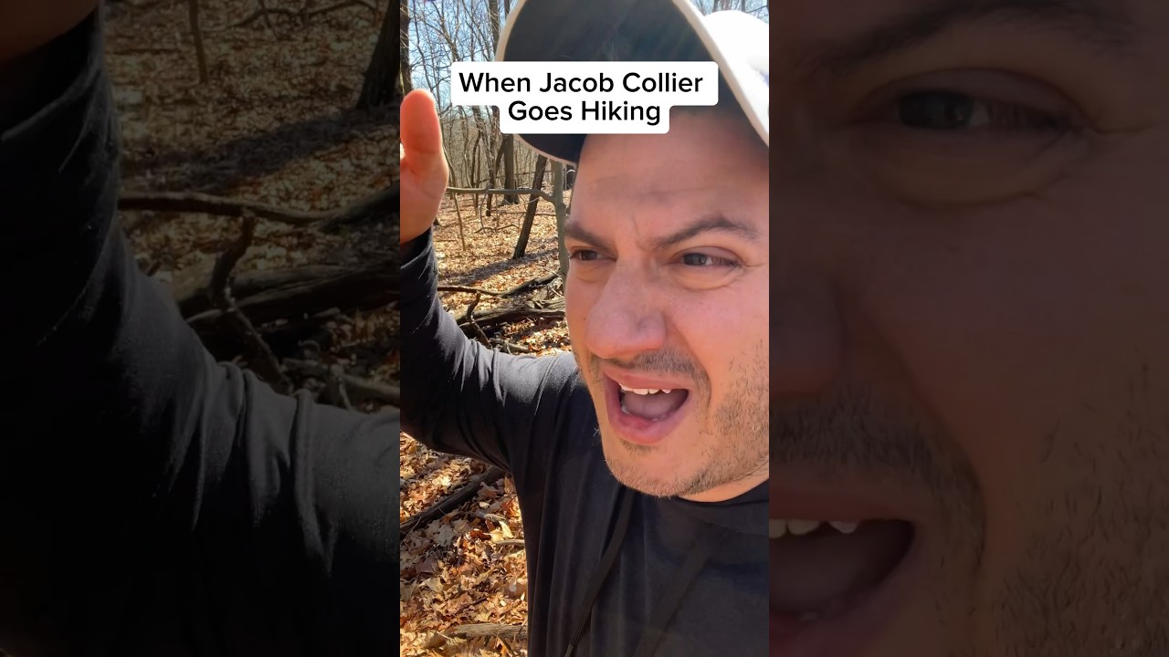 When @jacobcollier goes hiking! #jacobcollier #shorts #comedy #musictheory #impressions