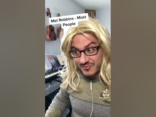 #melrobbins What MOST people do…#comedy #parody #impressions #impersonation #shorts #motivation