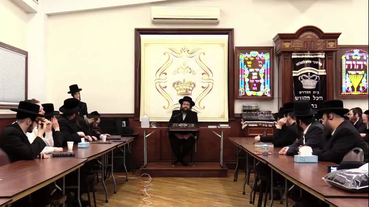 ר' יואל ראטה - אלעס האט א חשבון - ה' משפטים תשפ''א לאברכים - R' Yoel Roth
