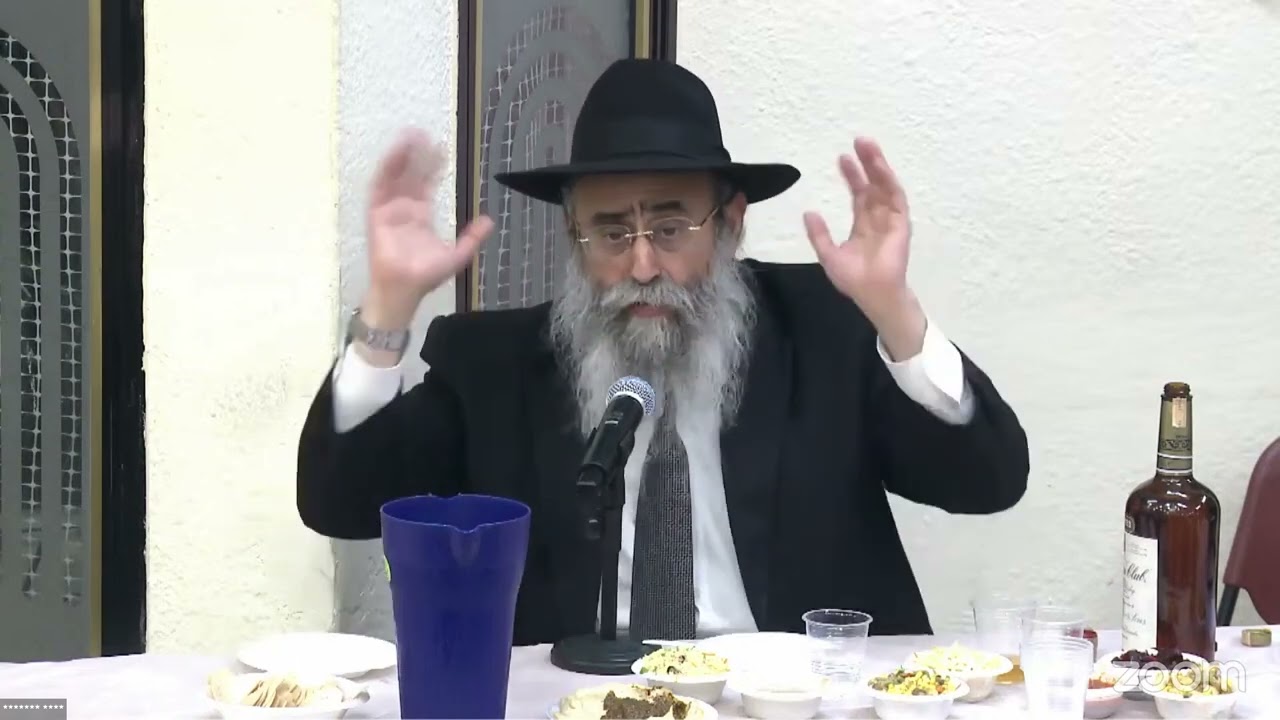 התוועדות חסידית אחדות והכנה למתן תורה , הרב מנחם מענדל גלוכובסקי שנת תשפ"ד