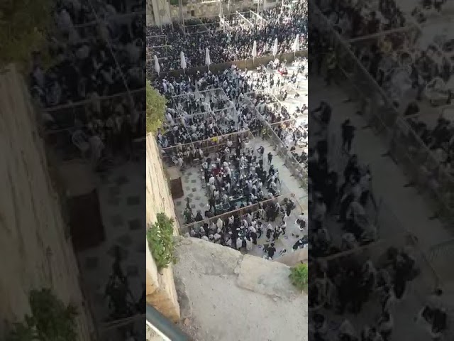 Beautiful Birchas Kohanim at the Kosel - Chol Hamoed Pesach 5781!