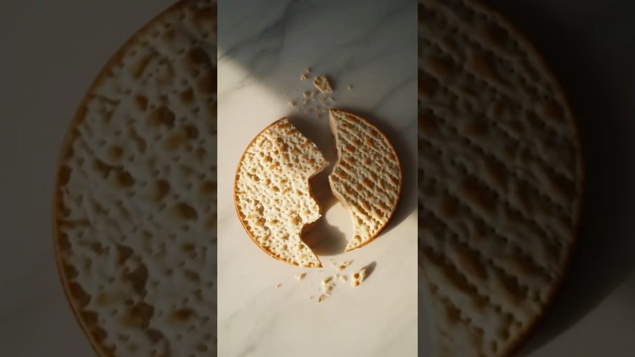 Have you ever wondered why we specifically break the MIDDLE Matzah during the Seder?