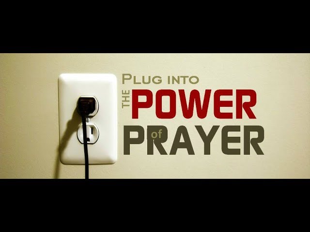The Power of Prayer Presented by Rabbi Aaron Dovid Poston