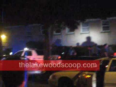 Cops take down knife wielding man