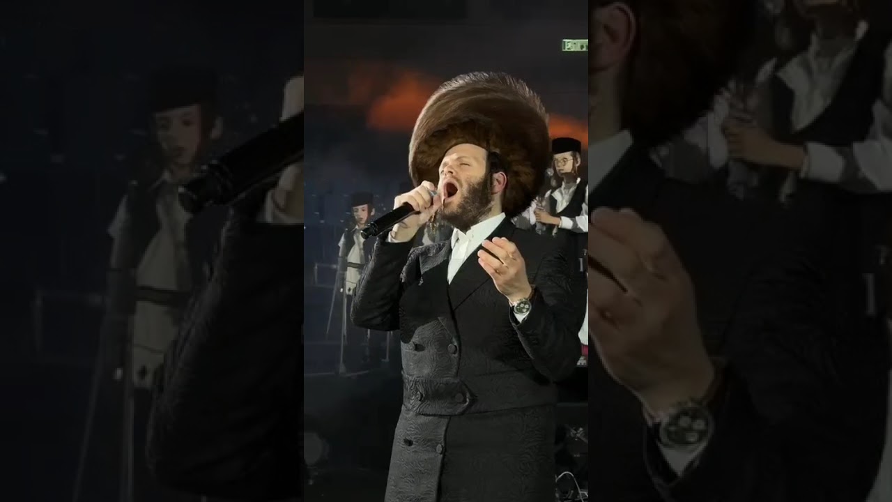 זאנוויל ויינברגר הענק בסיום הש״ס ארנה ירושלים חול המועד סוכות תשפ״ו עם תזמורת של בני לאופר