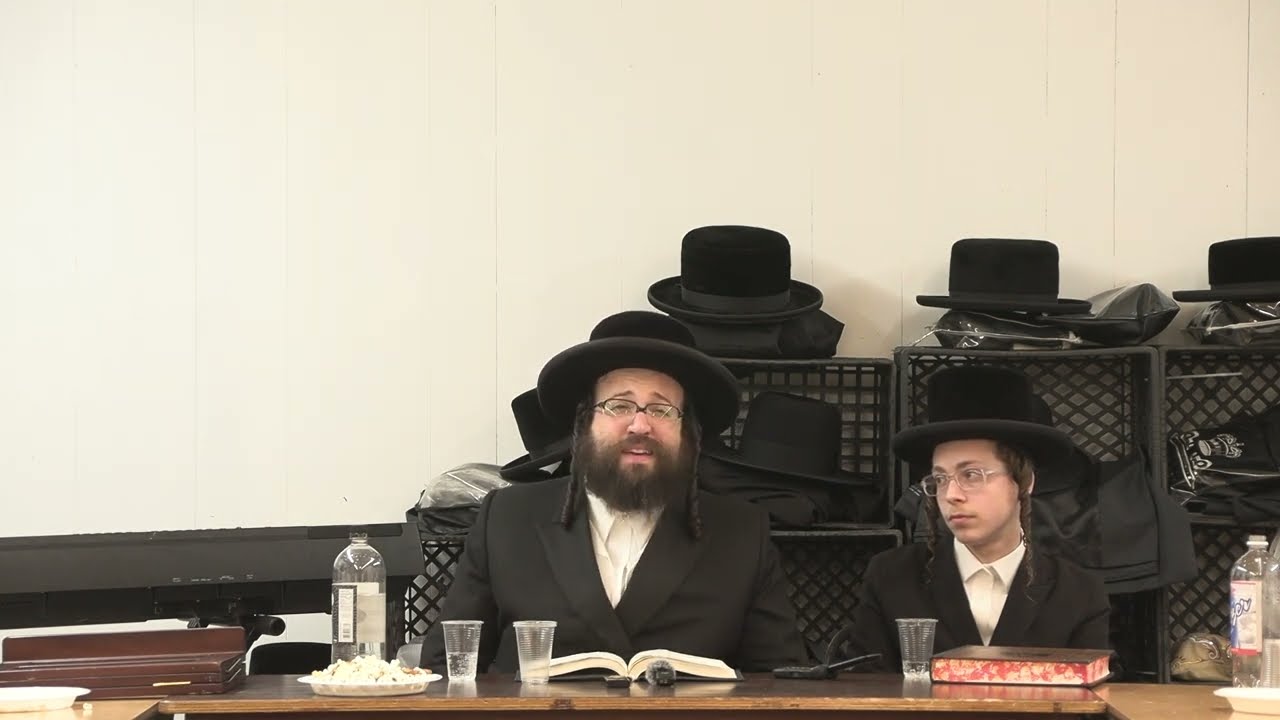 ר' יואל רוטה - סיום הש''ס הבחור יהושע סופר - ה' קרח תשפ''ד - R' Yoel Roth