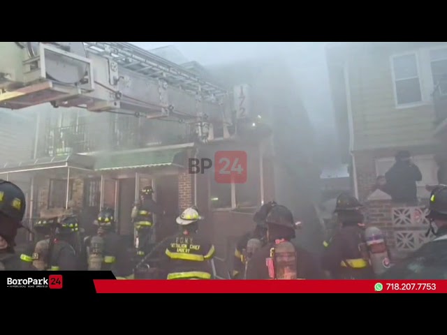 Basement Fire at 2246 64th Street, One Patient Required CPR