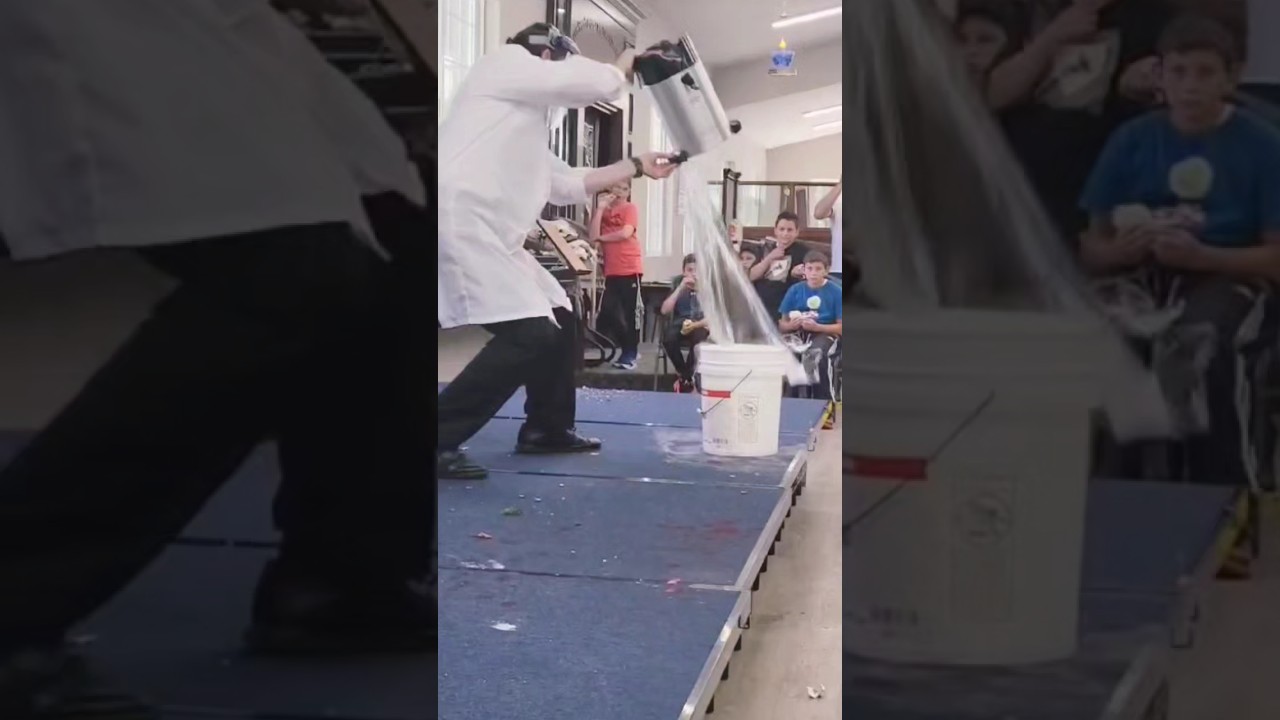 liquid nitrogen explosion crazy science fun #science #crazy #comedy #comedyvideo #kidsfun
