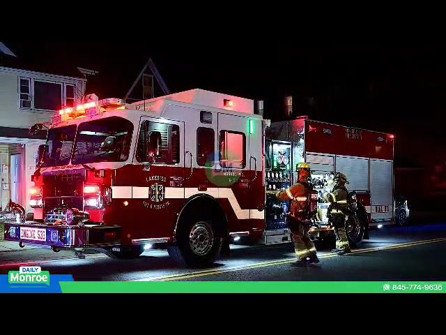 Monroe Fire Department, Monroe Police, and O&R responded to a reported gas leak at 5 N Main Street
