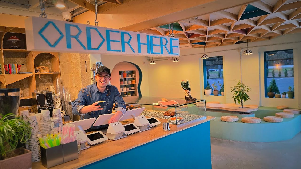 GRAND OPENING! Introducing "Milk Crate Coffee" - a boutique coffee shop with retro kosher vibes!