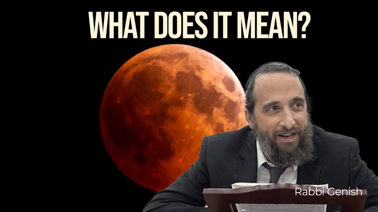 Blood Moon Over Israel - What Does It Mean?