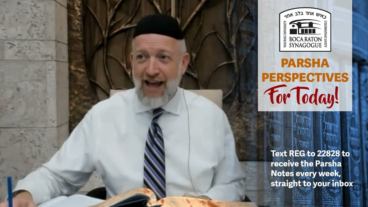 Parsha Perspectives for Today (Va'eira, 5782) - We Live for Tomorrow
