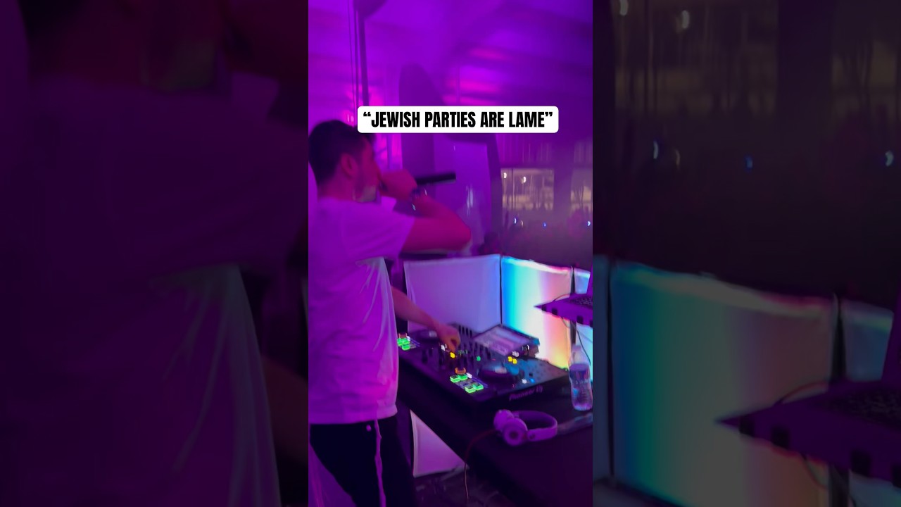 Jews make the party🎉 #djkraz #jewishmusic #jewishdj #edm #dj #djing #lakewoodnj #djviral #concert