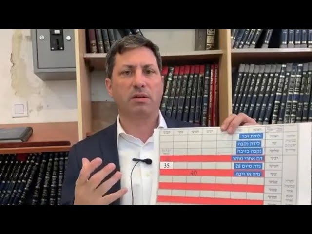 Daf Yomi Niddah Daf  30 by R’ Eli Stefansky