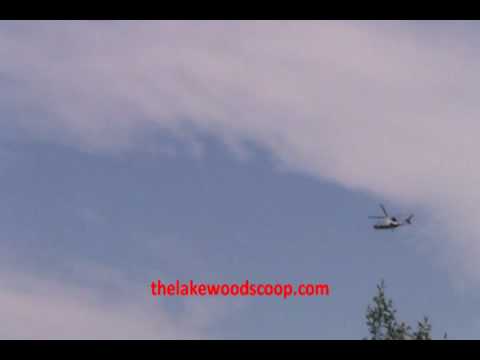Chopper searching for gunman 195
