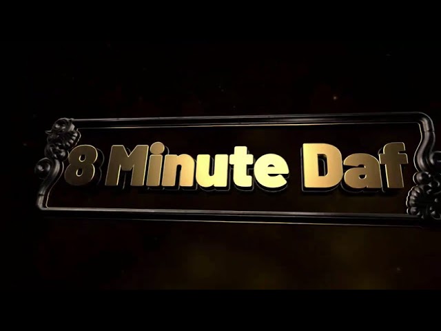8 Min Daf - Chullin Daf 140 by R’ Eli Stefansky