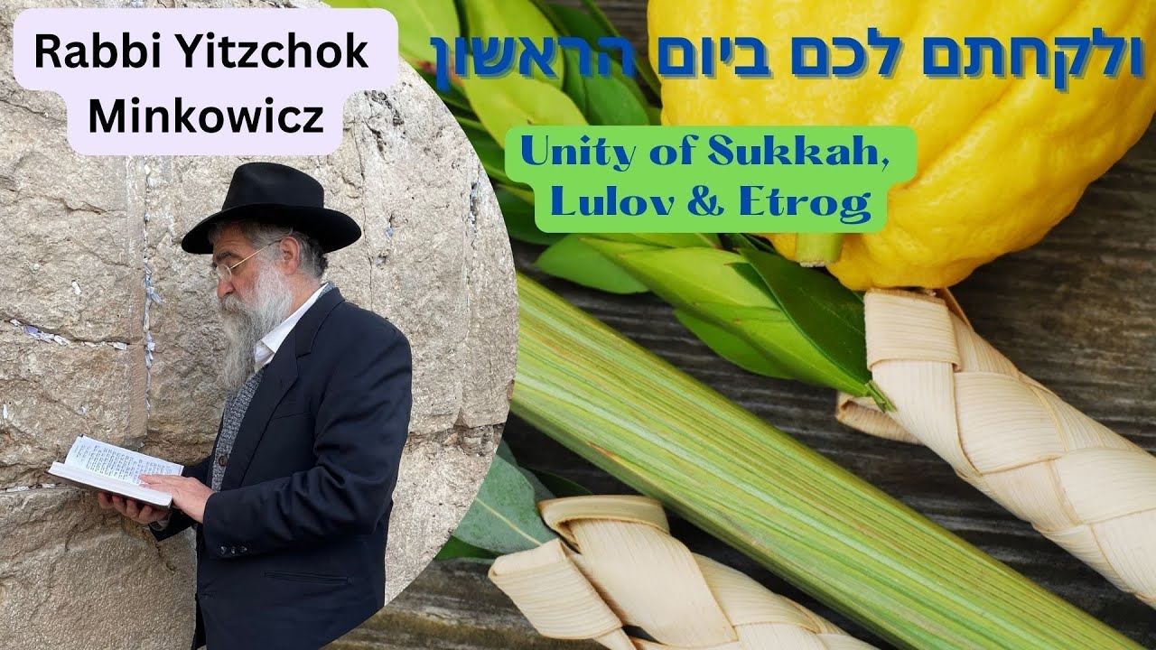 Unity of Sukkah, Lulov & Etrog ולקחתם לכם ביום הראשון New Kabbalah class by Rabbi Yitzchok Minkowicz