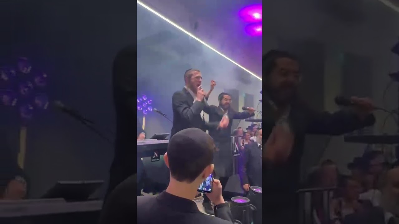 משולם זושא & מוישי פרסברגר & נחמן רוזנברג מעיף את הקהל באנרגיות #music