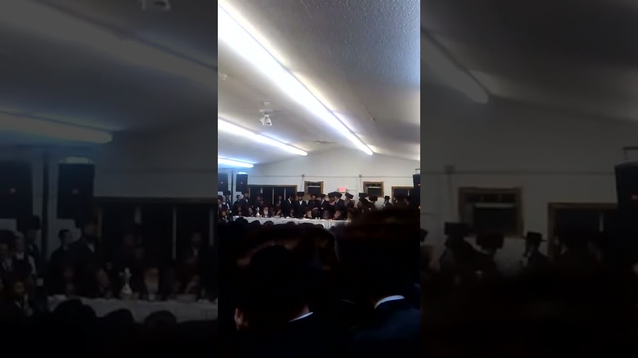 כ"ק אדמו"ר מסקולען זצ"ל אצל מלוה מלכה טיש חלק ב