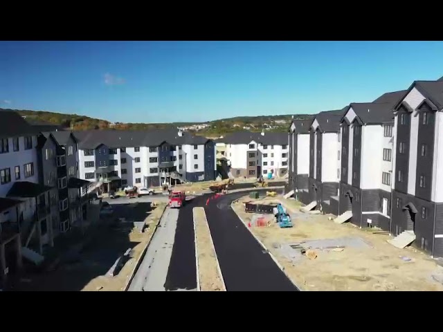 Drone Footage of the New VYoel Moshe Development In Monroe, Which Has Over Tho Thousand New Homes
