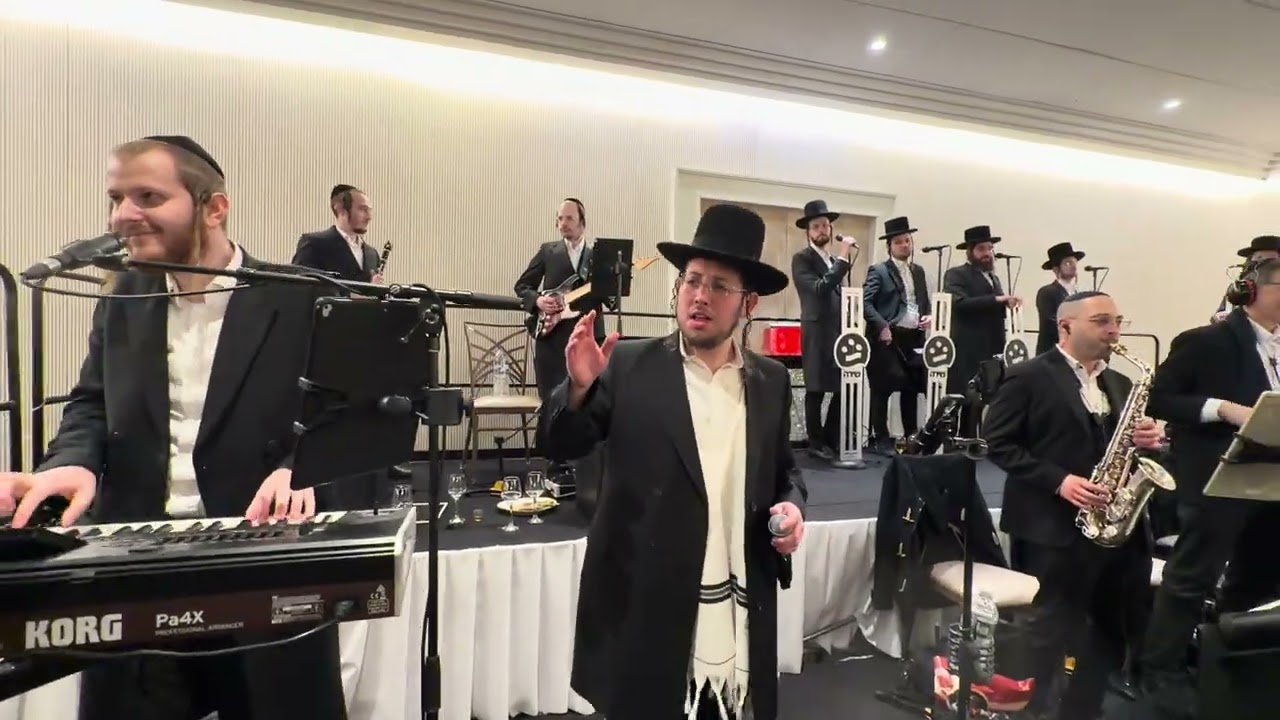 Hershey Langsam on the keys & Kalmy Schwartz @ Issac Greenfield