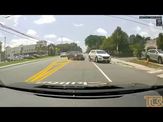 Accident caught on Dashcam video
