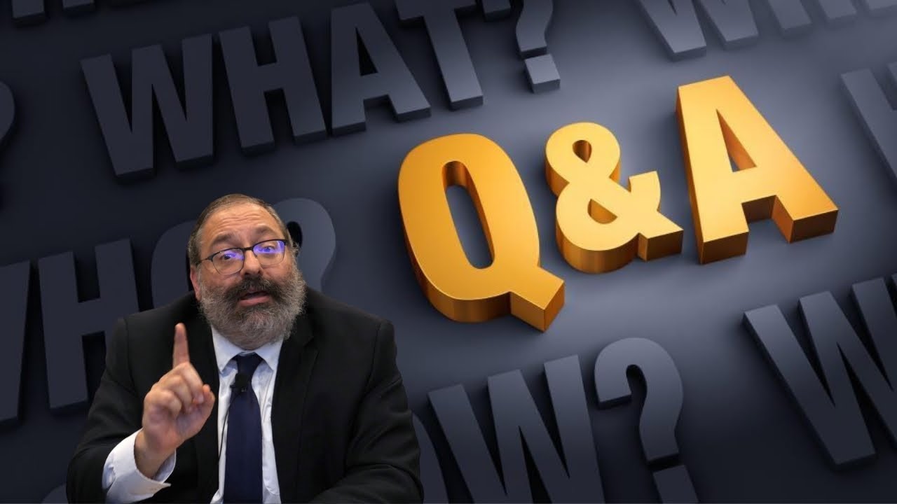 Basics of Emunah #35: Rabbi YY Jacobson Answering Bais Yaakov Girls