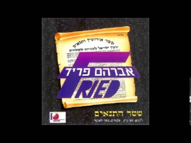 אברהם פריד - שטר התנאים - avraham fried - shtar hatnaim