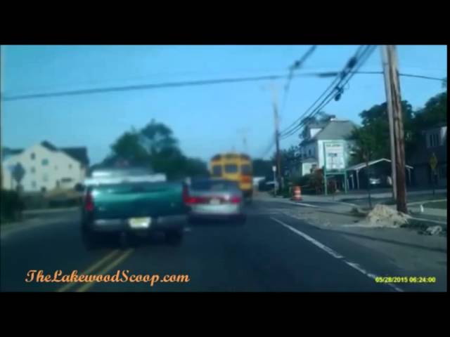 Dashcam Captures Careless Driver