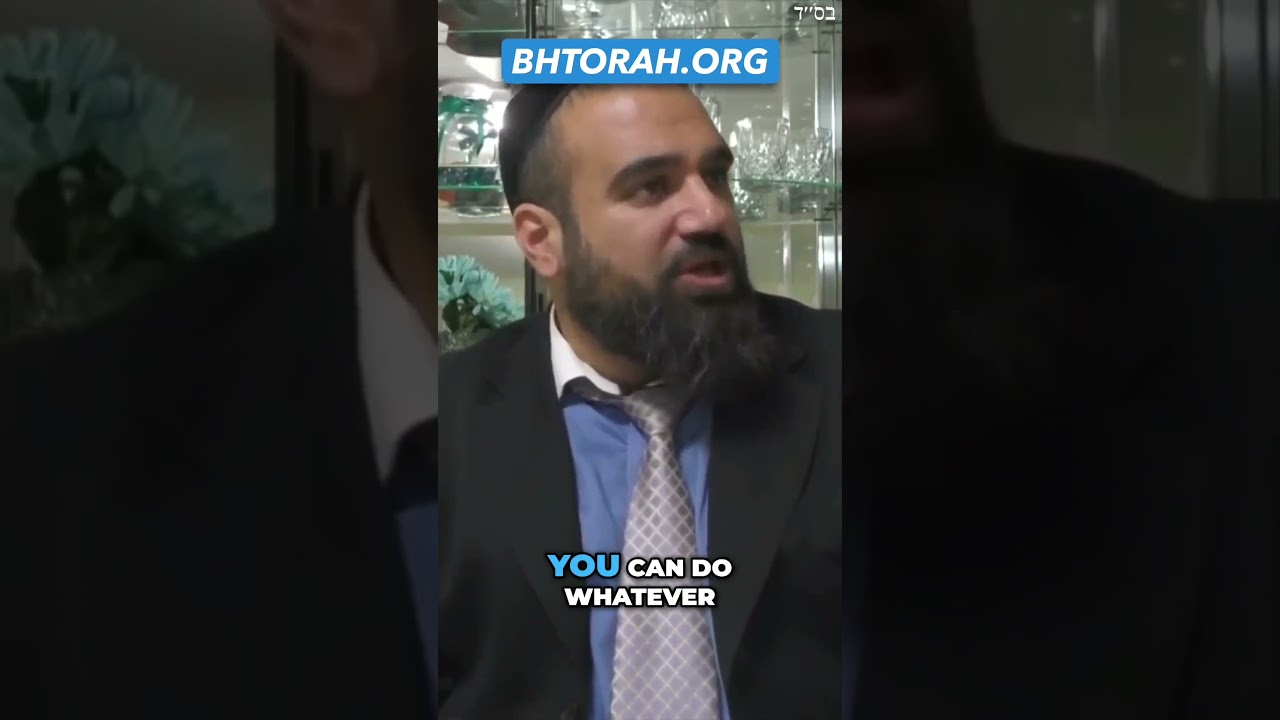 Judaism Is Very Flexible Do Whatever You Want #Torah #Jewish #RabbiYaronReuven